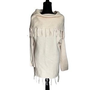 Umgee cowl neck sweater dress